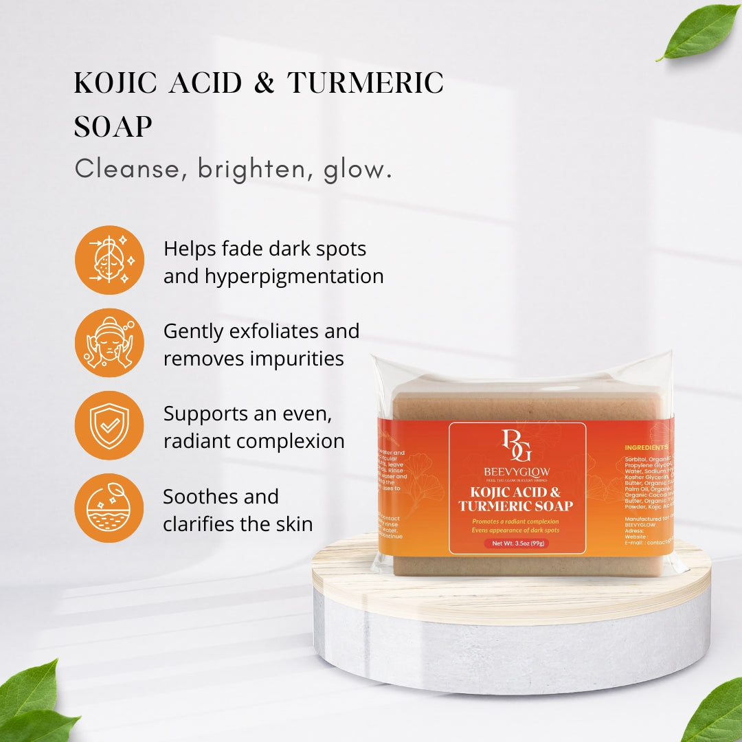Kojic Acid & Turmeric Soap